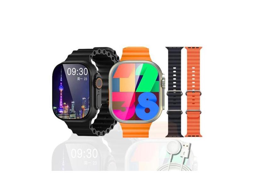 Relogio Smartwatch 9 Series Ultra Plus NFC & GPS 49mm + Película e Pul