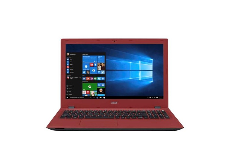 Notebook Acer Aspire E Intel Core i3 5015U 4 GB de RAM HD 500 GB LED 15.6 " Windows 10 E5-573-36M9