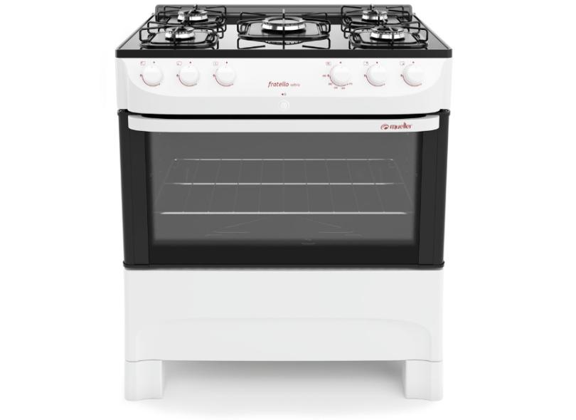 Fogão de Piso Mueller Fratello Vetro 5 Bocas Acendimento Automático