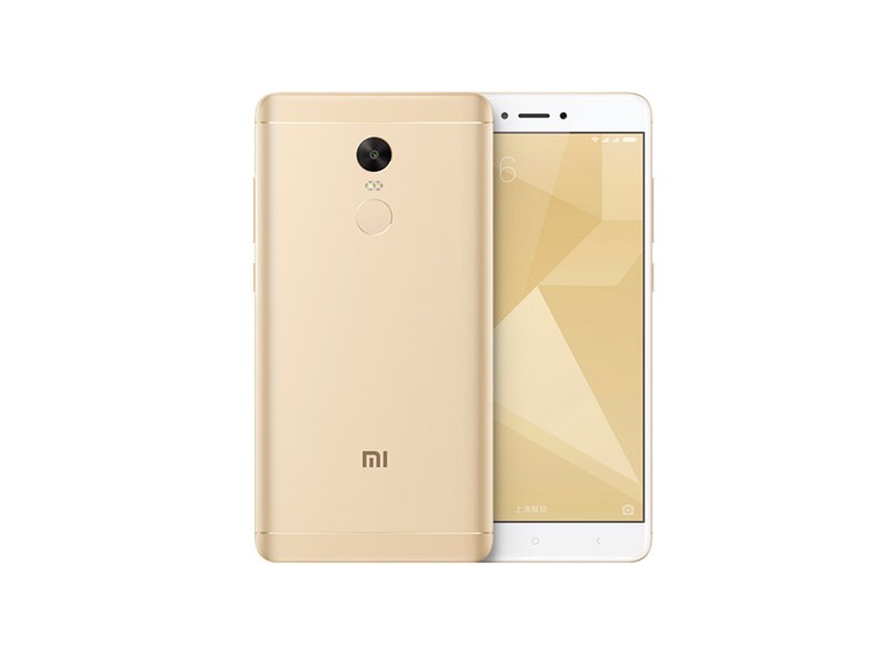 Smartphone Xiaomi Redmi Note 4X 16GB 2 Chips Android 6.0 (Marshmallow) 3G 4G Wi-Fi