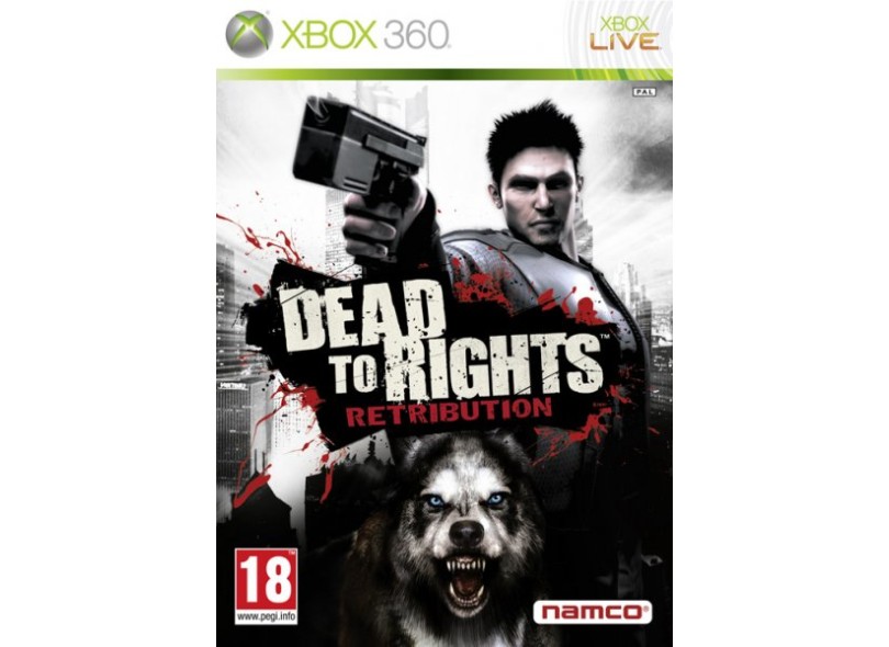 Jogo Dead to Right Retribution Bandai Namco Xbox 360