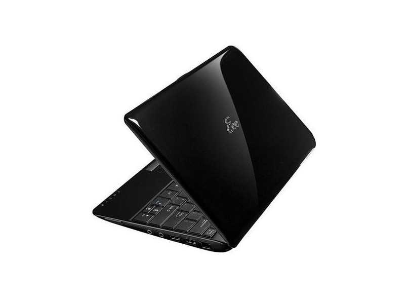 Netbook 10" Asus EEE PC 1005HA com Intel® Atom® N270, 2GB, HD 160GB, Windows 7 Starter, Preto