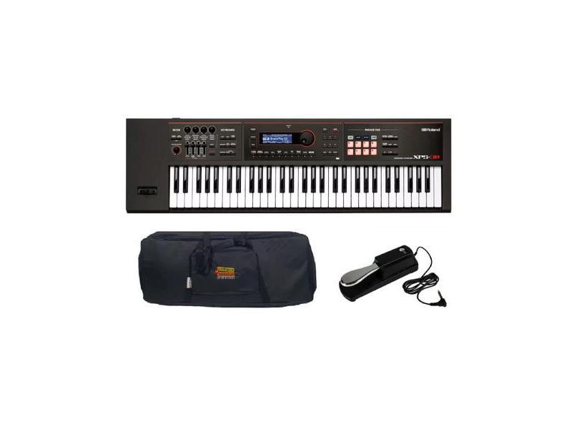 Kit Teclado Roland Xps30 Com Capa E Pedal