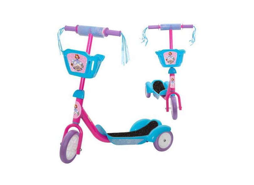 Patinete Menina Feminino Princesa Sofia Radical Regulável