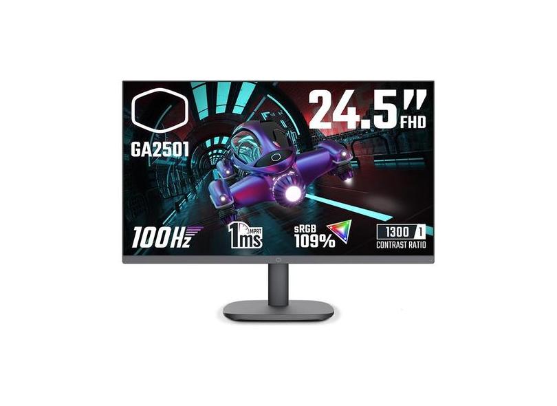 Monitor Gamer Cooler Master Ga2501 24.5  Ips Fhd 100hz 1ms CMI-GA2501-BR