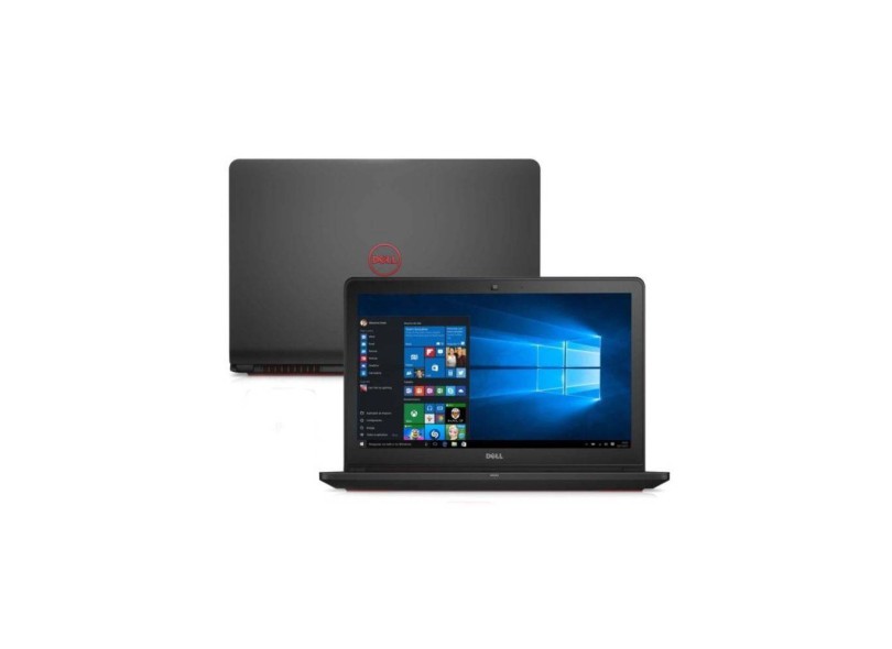 Notebook Dell Inspiron 7000 Intel Core i5 6300HQ 6ª Geração 8 GB de RAM 1024 GB 15.6 " GeForce GTX 960M Windows 10 i15-7559-A10