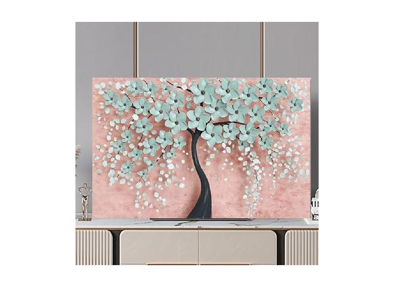 Capa universal para TV interna de 32 a 80 polegadas, capa protetora ...