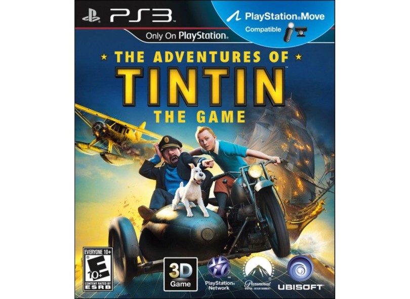 Jogo The Adventures of Tintin PlayStation 3 Ubisoft