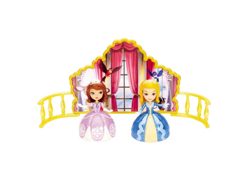 Boneca Princesas Disney Mini Irmãs Dançarinas Mattel