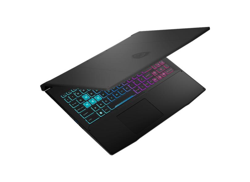 Notebook Gamer MSI Katana 15 Intel Core i7 13620H 13ª Geração 8GB de RAM 512GB 15.6 Full GeForce RTX 4050 Windows 11 B13VGK