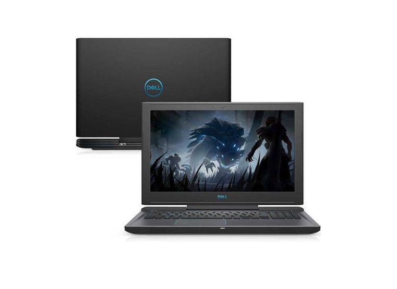 Notebook Dell G7 Intel Core i7 8750H 8ª Geração 16 GB de RAM 1024 GB 256.0 GB 15.6 " GeForce GTX 1050 Ti Linux G7-7588-U30