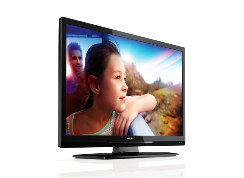 TV LED 32" Philips Série 3700 3 HDMI Conversor Digital Integrado 32PFL3707D/78