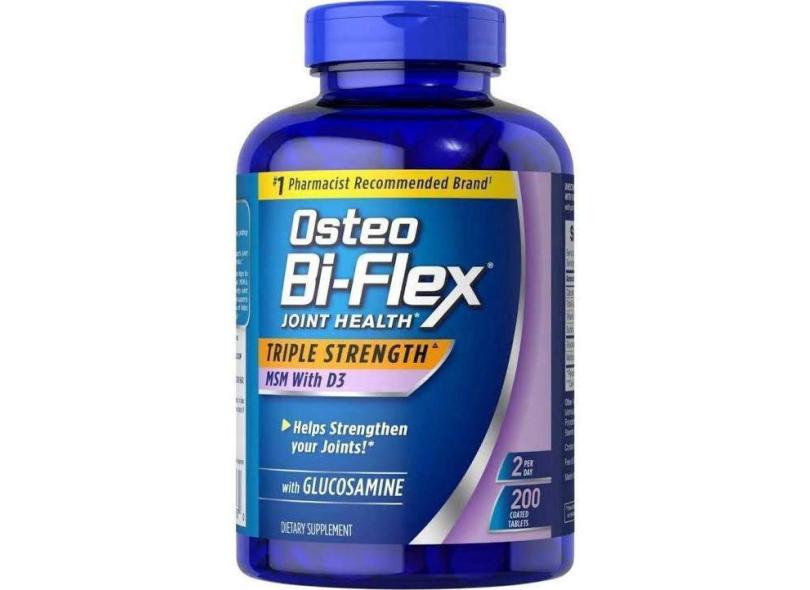 Osteo bi flex triple strength 200 cap com vitamina D3