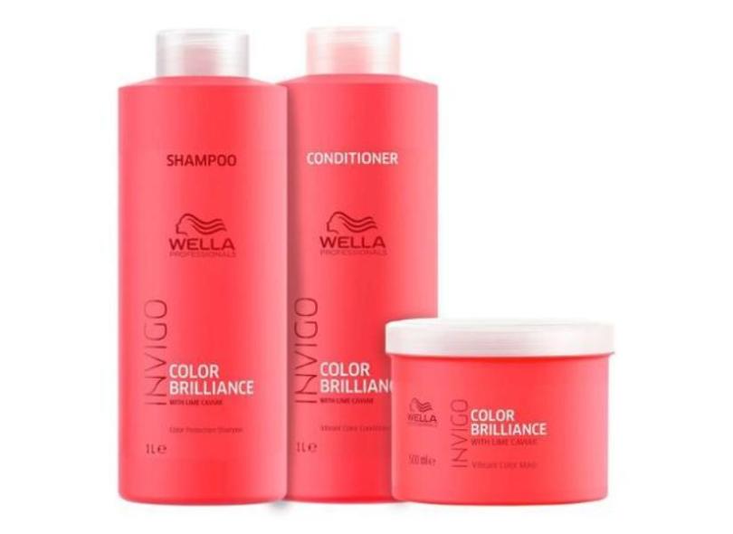 Kit Wella Invigo Color Brilliance (3 Produtos) com o Melhor Preço é no Zoom