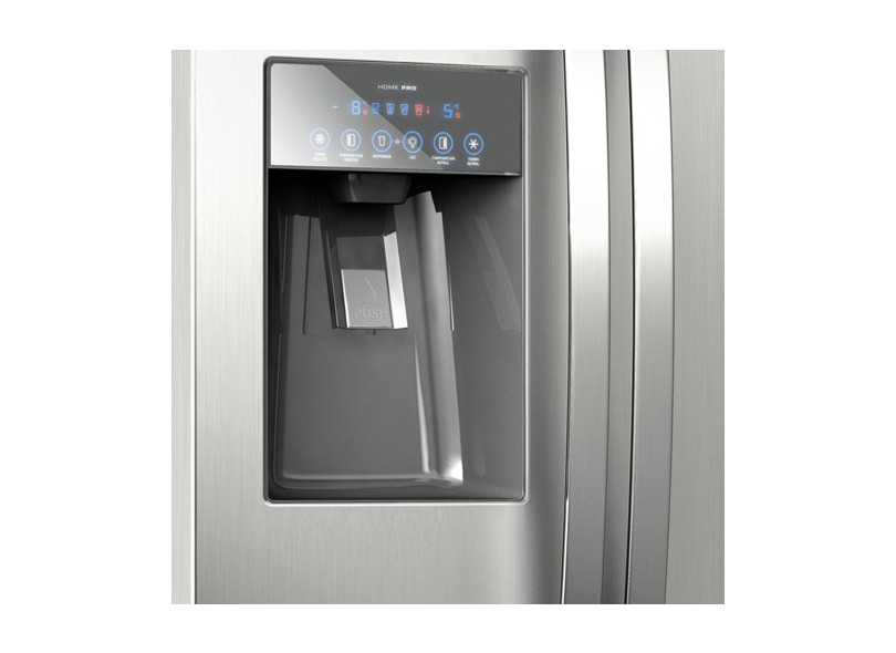 Refrigerador Side by Side 546L Frost Free Inox - Home Pro Electrolux - SS90X