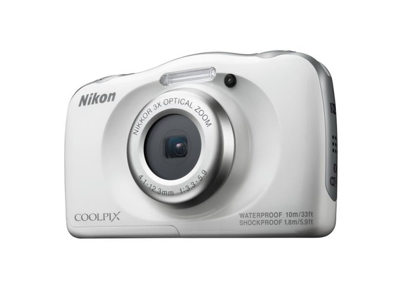 Câmera Digital Nikon Coolpix 13.2 MP Full HD W100
