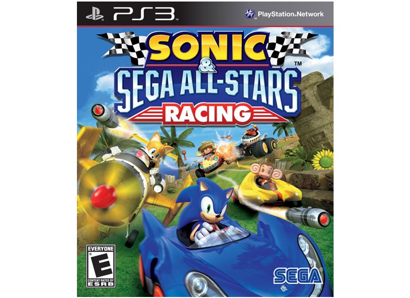 Jogo Sonic & Sega All-Stars Racing Sega PS3
