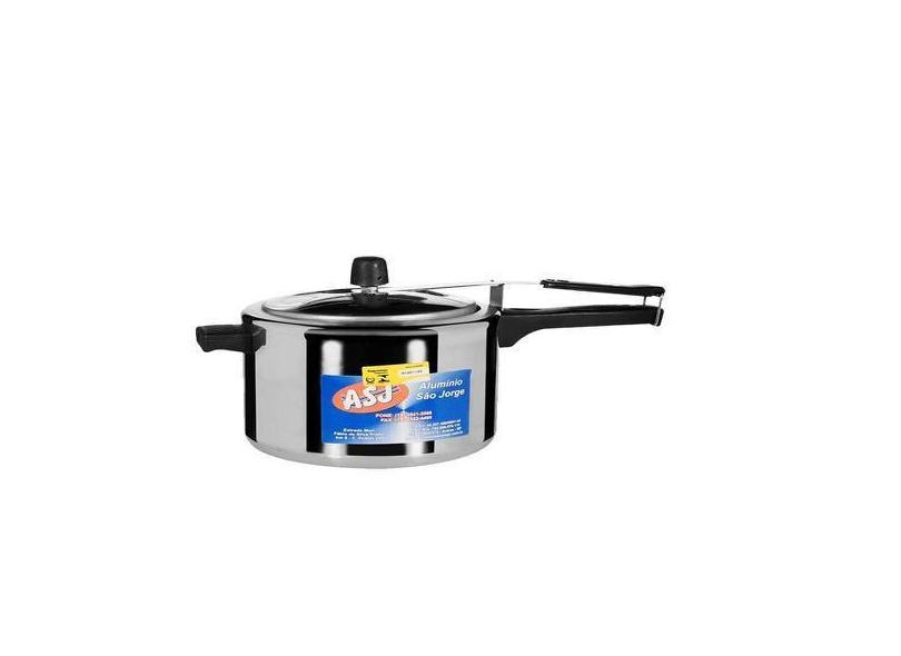 Panela De Pressão 3,0 Litros Alumínio Polido São Jorge - Aluminio Sao