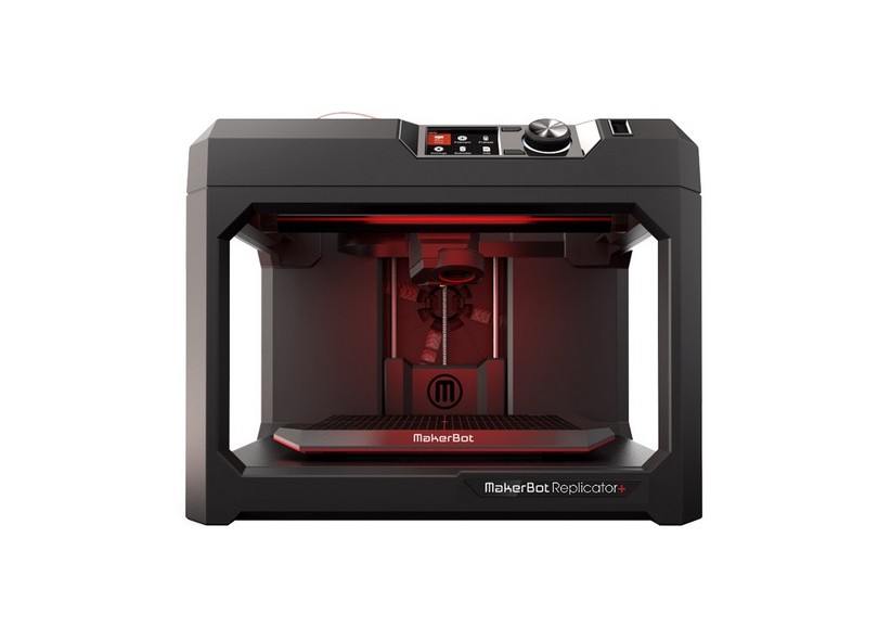 Impressora 3D MakerBot Replicator+ Jato Plástico (PJP) Colorida Sem Fio