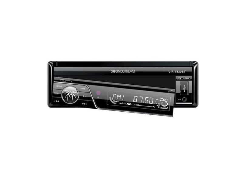 DVD Player Automotivo Soundstream InDash CD/DVD/DM Bluetooth VIR