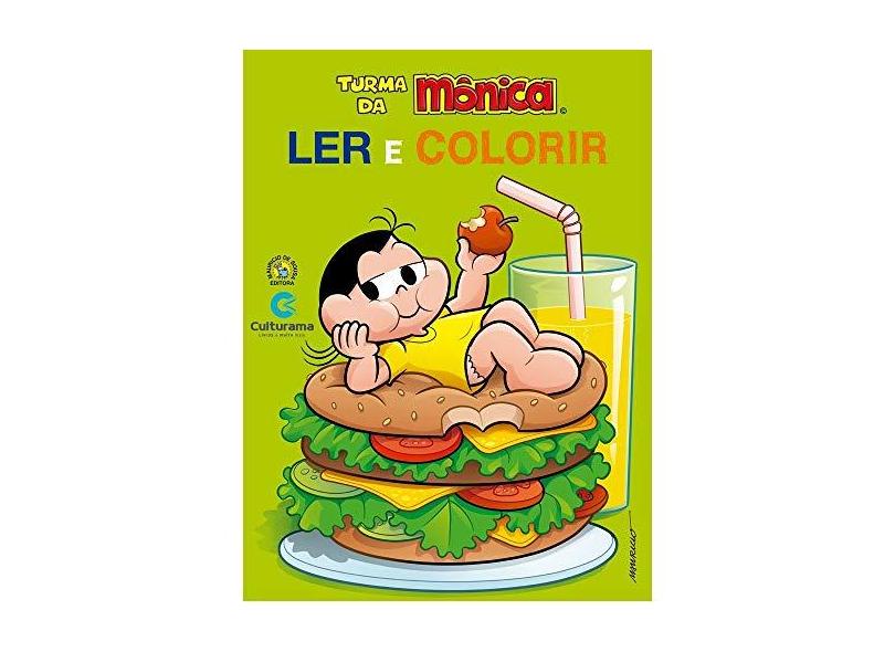 Médio Ler e Colorir Magali - Mauricio De Souza - 9788594720955