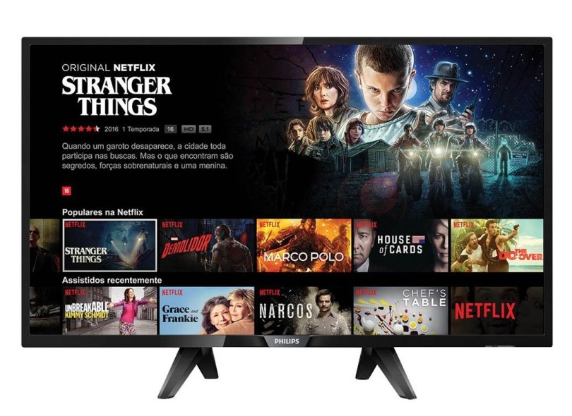 Smart TV TV LED 43" Philips Série 5102 Full HD 43PFG5102