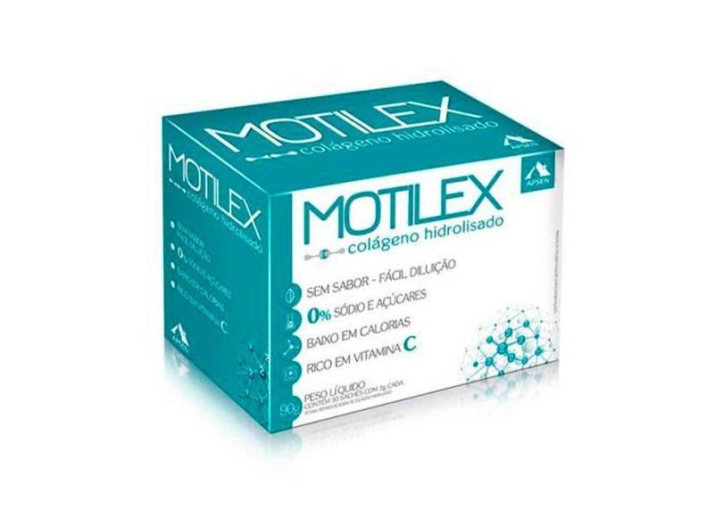 Motilex Colágeno Hidrolisado - Sem Sabor 30 Sachês - Apsen