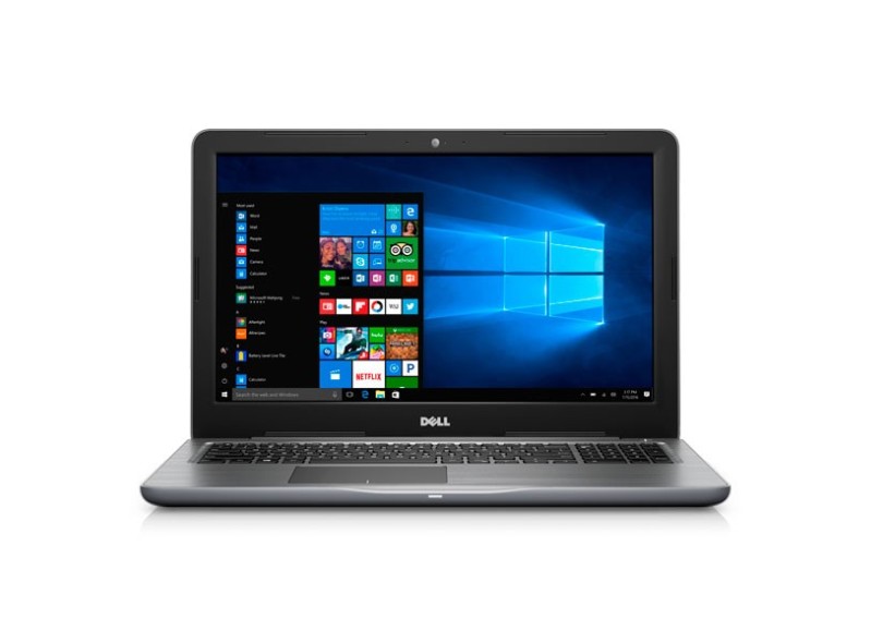Notebook Dell Inspiron 5000 Intel Core i5 7200U 7ª Geração 8GB de RAM HD 1 TB 15,6" Linux I15-5567-D20