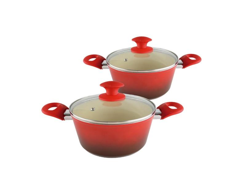 Caçarolas Revest Cerâmico 4,5mm Class Home 20 e 22cm