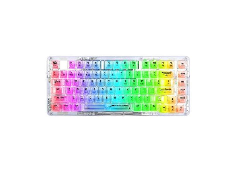 Teclado Gaming Redragon Elf Pro K649CT-RGB (Ingles - 3 Modos) Switch C