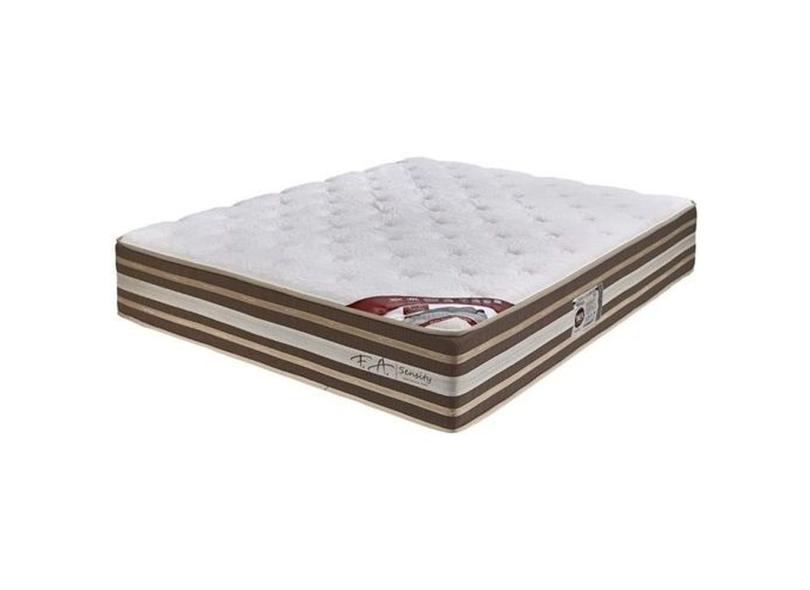 Colchão queen de molas ensacadas Fa Sensity com o Melhor Preço é no Zoom