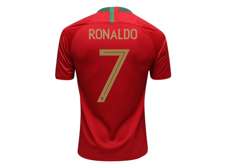 Camisa Torcedor Portugal I 2018/19 sem Número Nike