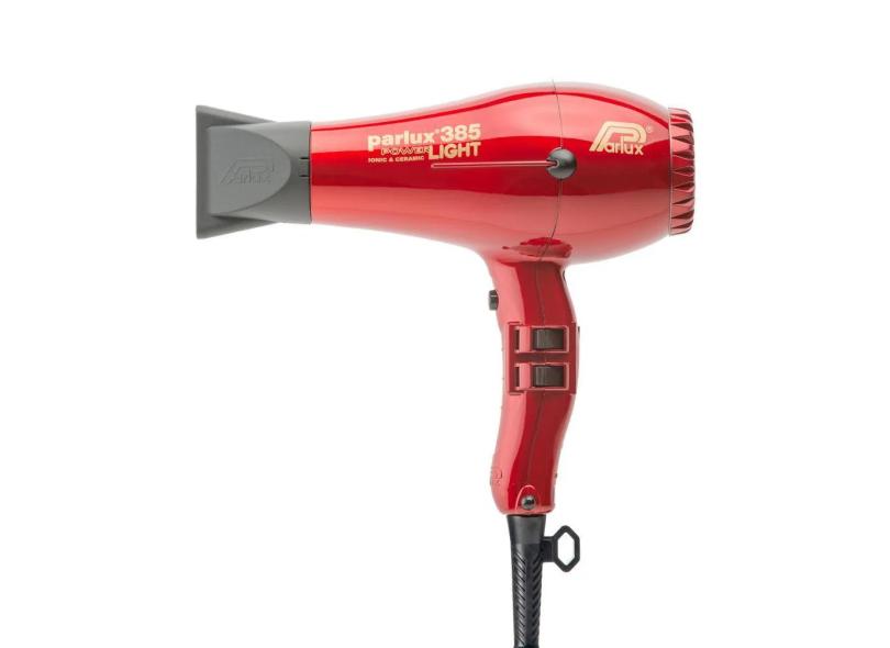 Parlux 385 Powerlight Secador De Cabelo Vermelho 220V