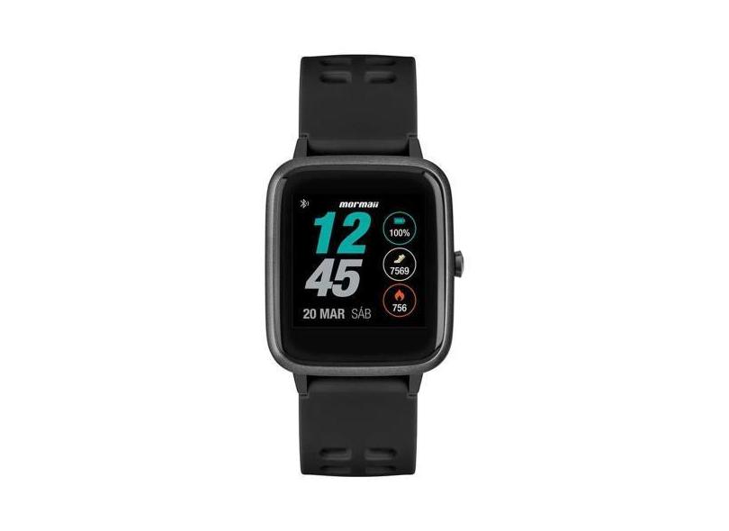 Relogio Smartwatch Mormaii Life Com GPS Full Display, Bluetooth, 5ATM,
