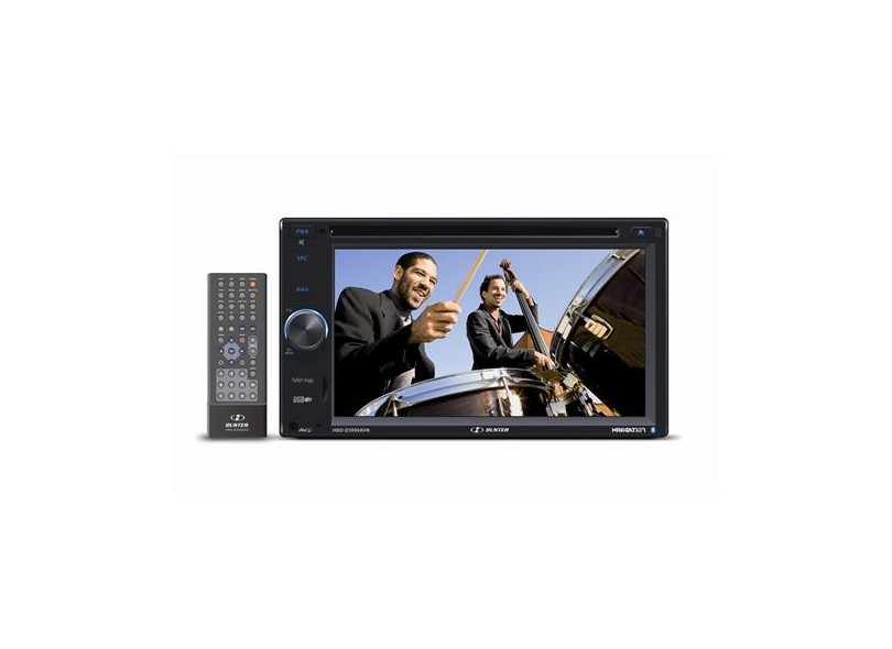 DVD Player Automotivo H-Buster HBD-D3000AVN c/ tela de 6.1''