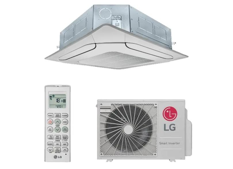 Ar Condicionado Cassete LG Inverter 24000 Btus Quente e Frio 220v Wi-Fi