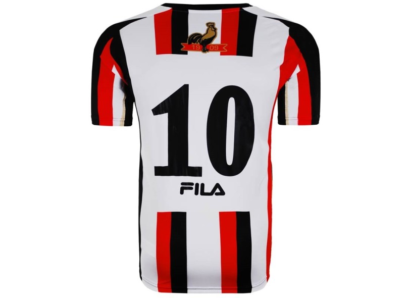 Camisa Torcedor Paulista de Jundiaí I 2015 com Número Fila