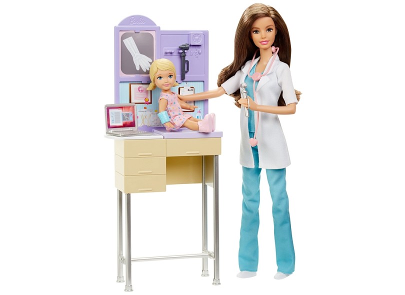 Boneca Barbie Pediatra DHB63/DKJ12 Mattel