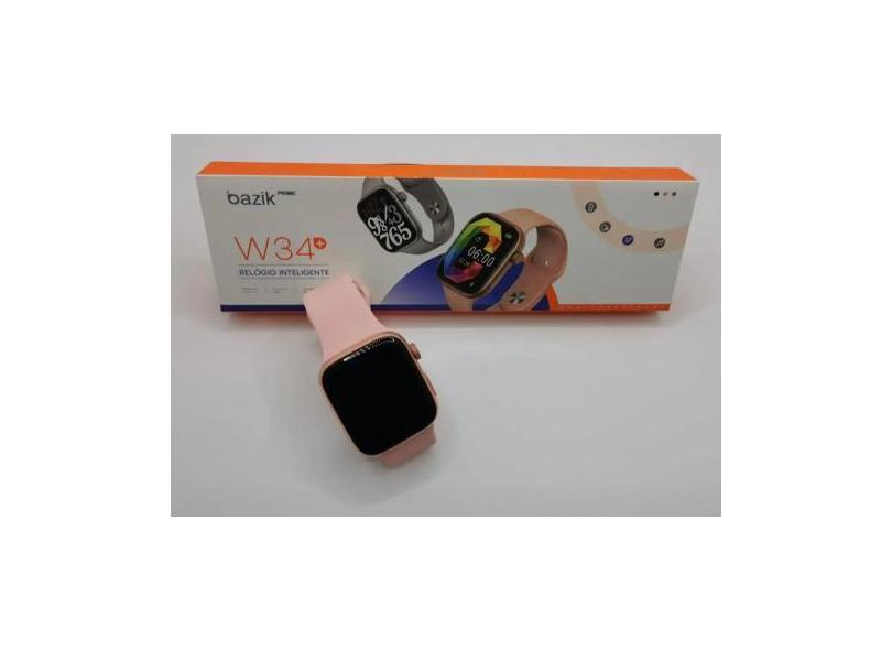 Relógio inteligente smartwatch BAZIK PRIME W34+ - Basik Prime - W-34