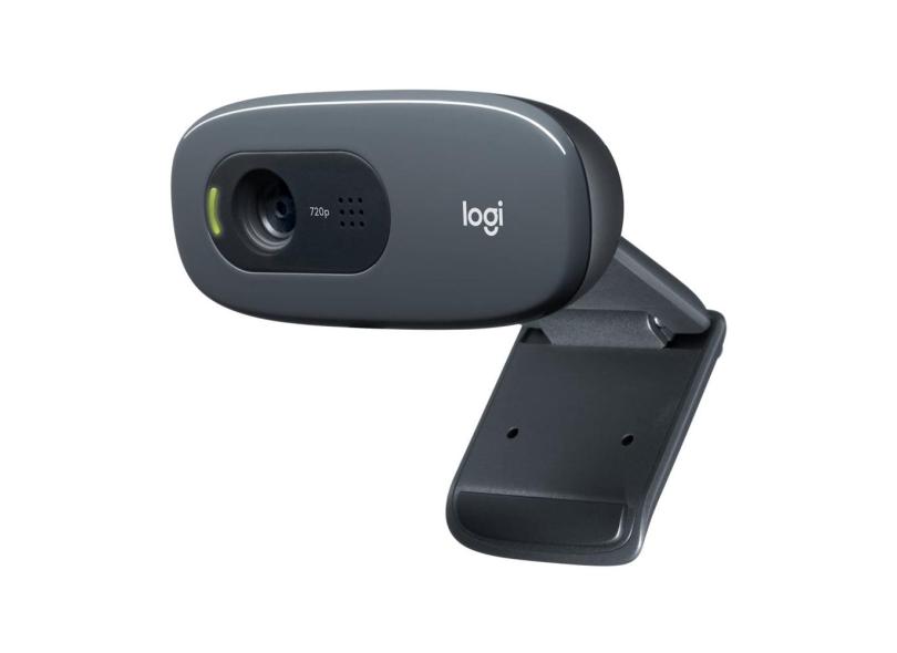 Webcam Logitech HD C270 720p Chamada e gravação de vídeo