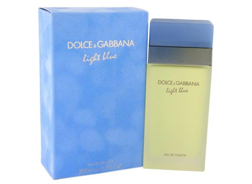 Perfume Feminino Light Blue Dolce & Gabbana 200 ML Eau De Toilette em  Promoção é no Buscapé