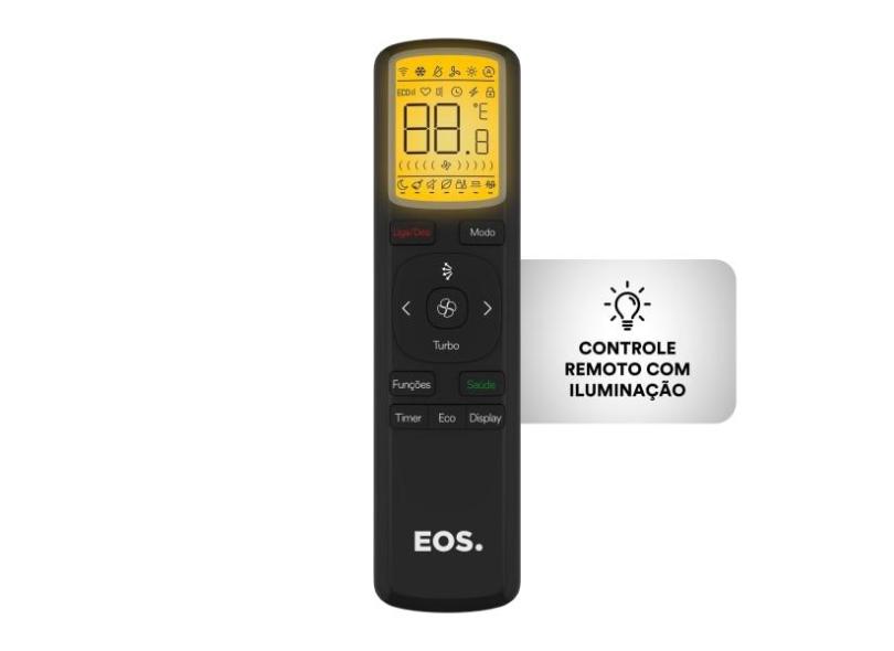 Ar-Condicionado Split Hi Wall EOS 9000 BTUs Controle Remoto Frio Master Inverter EASM9001IFI/EASM9000IFE