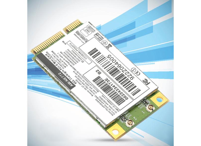 Placa de rede sem fio Ar5Bxb92 Ar9280 300 Mbps 5G Placa de rede sem fio ...