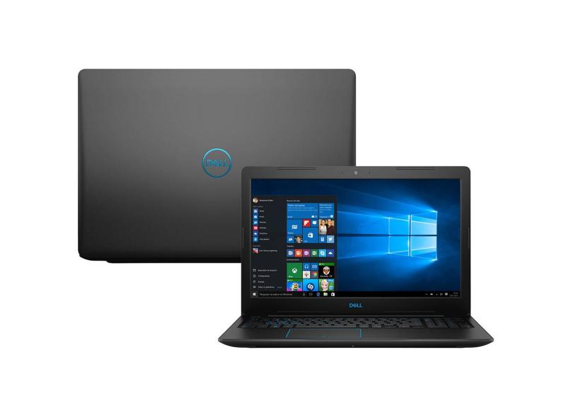 Notebook Dell G3 Intel Core i7 8750H 8ª Geração 8 GB de RAM 1024 GB Híbrido 8.0 GB 15.6 " GeForce GTX 1050 Ti Windows 10 G3-3579-M20