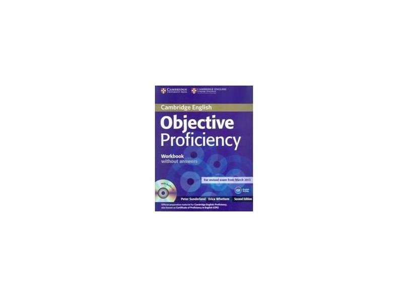 Objective Proficiency Workbook - 2Nd Ed - Cambridge University - 9781107621565