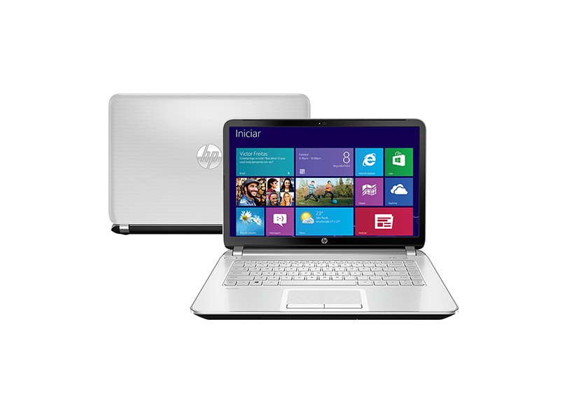 Ultrabook HP Pavilion Intel Core i5 4200U 8 GB de RAM HD 1 TB SSD 24 GB LED 14 " Touchscreen Windows 8 14-n060br