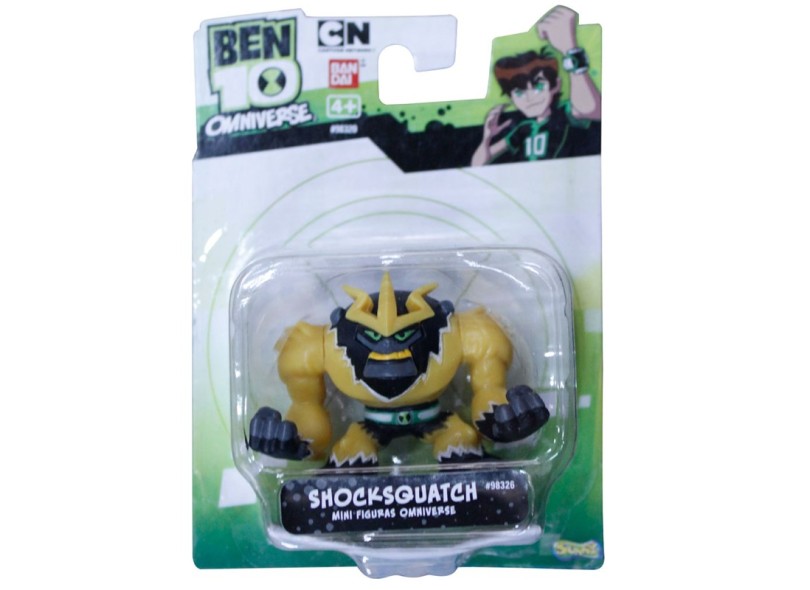 Boneco Ben 10 Shocksquatch Omniverse Mini 651 - Sunny