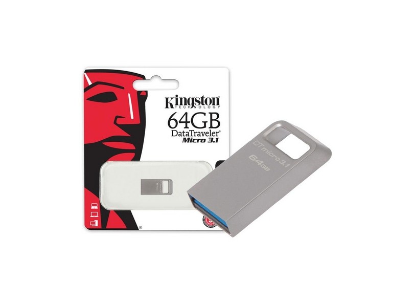 Pen Drive Kingston Data Traveler Micro 64 GB USB 3.0 DTMC3