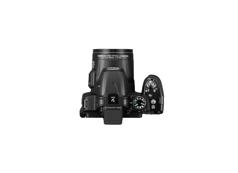 Câmera Digital Nikon Coolpix 18,1 mpx Full HD P520