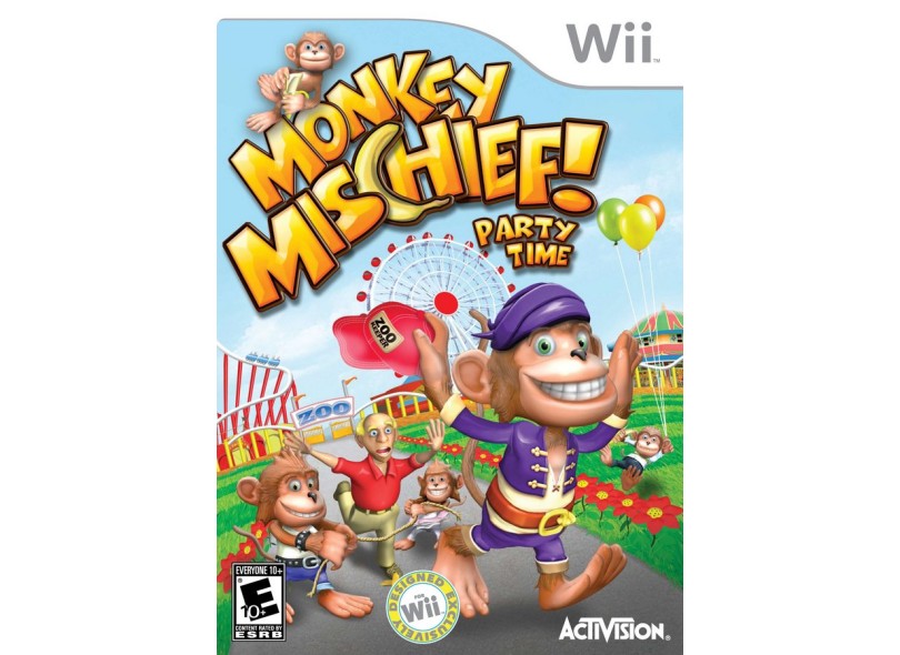 Jogo Monkey Mischief Activision Wii